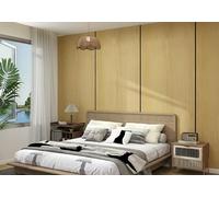 ESSMOKO Papier peint Effet bois imperméable antitache autocollant idéal pour la rénovation des murs de cuisine et de salle de bain couleur bois naturel chaleureux 40 * 500cm