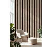 ESSMOKO Papier peint Papier peint autocollant effet bois quadrillé pour salon cuisine et chambre imperméable en PVC idéal pour la rénovation murale Phoebe Zhennan motif bois quadrillé 45 * 1000cm