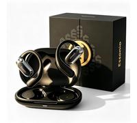 ESSONIO F12s Casque à crochet d'oreille ouvert, pilotes double magnétique de 18,2 mm, autonomie de la batterie de 35 h