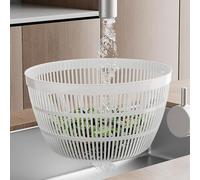 Essoreuse à légumes multifonctionnelle, bol de séchage, cadre circulaire de 24 x 16 cm avec construction en polystyrène, kit de déshydratation centrifuge, performance lisse avec construction stable