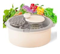 Essoreuse à Légumes | Panier Tournant Pour Aliments De Cuisine | Bol De Lavage Pour Fruits Et Légumes,Pour Produits Alimentaires Laitue Salade Fraise Préparation Des Repas