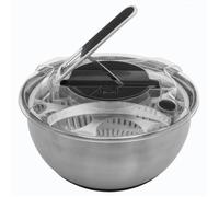 5five - Essoreuse à levier inox 3,5 L Argent
