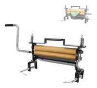 Essoreuse À Linge Manuelle Portable, Essoreuse À Manivelle avec Rouleaux en Caoutchouc Haute Densité, Extracteur Linge Robuste, Élimine 95% L'eau, pour Le Lavage Voiture Le Camping les Voyages