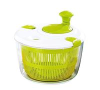 Essoreuse à Salade 5L,Panier A Salade Essoreuse en Plastique,Couverts à Salade Grande Capacité Bagno Asciuga Insalata Centrifuga,per Lavare E Asciugare Insalata 25 X 16cm