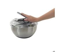 Essoreuse a salade avec bocal gradué en inox