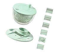 Essoreuse à salade double couche en acier inoxydable de qualité alimentaire pour économiser de l'espace