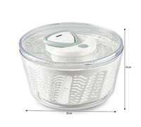 Essoreuse à salade Easy Spin blanche 26 cm Zyliss