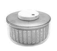Essoreuse à salade électrique 4,5 L/6 L, lave-légumes rechargeable par USB, nettoyeur et séchoir à laitue, système de vidange d'eau facile et rangement compact, sans BPA et facile à utiliser 6L