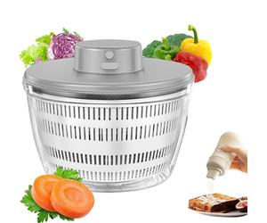 Essoreuse à Salade Electrique,4L Professionnelle Electrique Panier a Salade
