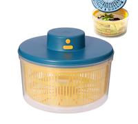Essoreuse à Salade électrique, Essoreuse à Salade Grande Capacité, 3L Essoreuse Salade sans Fil Automatique, Rechargeable par USB, Sèche Légumes à Laitue de Cuisine