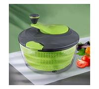 Essoreuse à Salade Multi-Usage Grande Essoreuse à Laitue Domestique 4 L Séchoir Rapide Facile à Nettoyer, Lave-Vaisselle Lave-Salade Sèche-linge Idéal for Les Légumes et les Fruits, Rotation de Cuisin