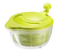 Westmark – Essoreuse à salade Fortuna – 5 l, Ø 26 cm, plastique sans BPA, transparent/vert