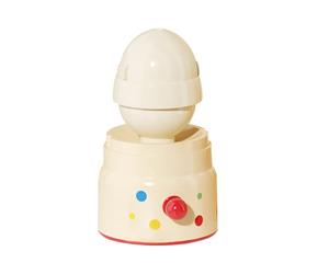 Essoreuse à œufs - Machine à œufs dorée à tirer, portable, petit mélangeur pour la cuisine, le mélange, la maison, le restaurant, l'appartement, les voyages, le camping, les voyages en camping-car