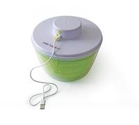 Essoreuse Automatique ONE TOUCH KC128 - 4 L - Mains-Libres & Ultra Rapide - Fruits & Légumes Sans Effort - Idéale Seniors & Articulations Fragiles - Rechargeable USB