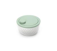 Brabantia Essoreuse TASTY+ – bol de service et passoire, base antidérapante, Jade Green
