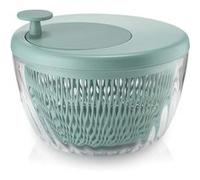 Guzzini - Kitchen Active Design, Spin&Store, Centrifugeuse à Salade avec Couvercle - Olive Green, 26 cm - 170900175
