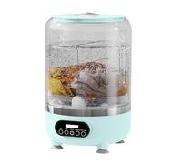 Essoreuse portable - Petite laveuse pour le camping, réglages de lavage multifonctions avec tambour rotatif, fonctionnement économe en énergie et système de vidange facile pour les vêtements délicats,