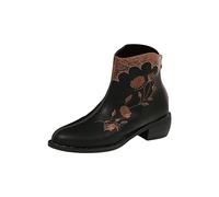 ESSUE Bottes Femme Pieds Sensibles Hiver Pour Pieds Larges Chaussures Antidérapage Confortable Casual Boots Talon Rangers Impermeable Baskets Chelsea Chaussures Femme Soldes