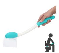 Essuie Fesse Aide aux Toilettes,Aide à I'essuyage des Toilettes pour l'essuyage,Aide Aux Toilettes Pince,Toilette Aide au Handicap avec Manche,Easy Wipe Aide,pour Femmes Enceintes/Handicapées