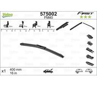 Essuie-Glace 400Mm Plat Valeo Pour BMW 3 Coupé