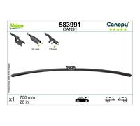 Essuie-Glace 700 Mm Aile Plat Avec Aileron VALEO Pour Entre Autres TESLA MODEL