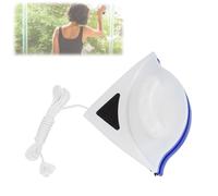 Essuie-Glace à Brosse magnétique, nettoyant pour vitres Double Face Brosse magnétique Nettoyeur à Brosse magnétique Double Face Anti-Goutte Robuste et Forte Absorption pour la Maison