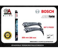 Balai d'essuie-glace BOSCH Aerotwin A292S, 600/380mm, Avant, 2 Pièce