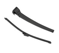 Essuie-glace Arrière de Voiture, Balais D'essuie-glace Arrière, Lame de Bras D'essuie-glace de Lunette Arrière Surface Enduite de Graphite Anti-vieillissement Noir 1T0955707C
