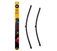 SWF Connect - K46 Kit de Balais d’Essuie-glace Plats 700 mm / 650 mm fabriqués en Allemagne pour une performance d’essuyage optimale - Avant - Lot de 2 Essuies-glaces - 507883