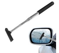 Essuie-Glace de Rétroviseur de Voiture Portable, Petit Essuie-Glace de Rétroviseur de Voiture, Raclette de Rétroviseur Latéral de Voiture, Raclette de Verre Automatique Rétractable, pour Véhicules