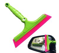 Essuie-glace de voiture de nettoyage de verre, raclette de pare-brise | Nettoyant de voiture portable pour essuie-glaces,Essuie-glace de douche avec manche long, antigel, grattoir pour