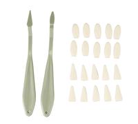 Essuie-glace éponge à croquis, manche en plastique, lavable, élastique, remplaçable, couteau à croquis d'art, stylo avec 20 têtes pour dessiner, essuyer, effacer, esquisser,