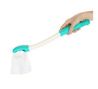 Essuie-glace inférieur, poignée longue Confort Confortable Porte-essuie-mains Support de papier hygiénique Aide-essuie-main auto-nettoyant pour une hygiène plus facile à nettoyer