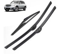 Essuie-glace pour véhicule Balais d'essuie-glace avant et arrière for Mercedes GLK X204 2008-2014 2013 2012 2011 2010 2009 accessoires de voiture en caoutchouc for pare-brise Essuie-glace toutes saiso