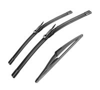 Essuie-glace Voiture Pour Nissan Pour Qashqai J10 2006-2013 2008 2010 2011 1/2/3/4/6 Pièces Balais D'essuie-glace Avant Arrière Brosses Accessoires FRTRGVUVXP(3 pcs)