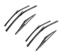 Essuie-glace Voiture Pour Nissan Pour Qashqai J10 2006-2013 2008 2010 2011 1/2/3/4/6 Pièces Balais D'essuie-glace Avant Arrière Brosses Accessoires FRTRGVUVXP(6 pcs)