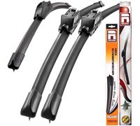 Recambo Essuie-glace avant + arrière compatibles avec Ford C-MAX | année de construction 2007-2010 (lot de 3 : 475 mm / 650 mm / 300 mm)