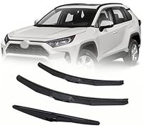 Essuie-Glaces Avant et arrière de Voiture Ensemble de balais d'essuie-Glace pour Toyota RAV4 RAV-4 XA50 2019 2020 2021 Balai d'essuie-Glace de Pare-Brise