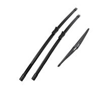 Essuie-glaces Ensemble de balais d'essuie-glace pour avant et pour arrière LHD pour Peugeot 3008MK1,balais de pluie hybrides