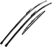 Essuie-glaces Ensemble de balais d'essuie-glace pour avant et pour arrière pour pare-brise A3 8P