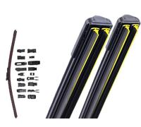 Essuie-glaces Essuie-glace Pare-brise 3e Génération Accessoires Voiture Balai D'essuie-glace Voiture Pour Mitsubishi Pour Outlander 2014 2015 2016 2017 2018 2019 LIANGYIMEI