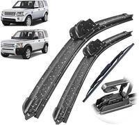 Essuie-Glaces pour Land Rover Discovery 3/4 2004-2016 22" 22" 16", Ensemble de balais d'essuie-Glace Avant et arrière brosses Pare-Brise Balai Bras d'essuie-Glace