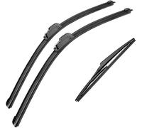 Essuie-Glaces pour Land Rover Discovery Sport 2015 2016 2017 2018 26"+20"+12", Ensemble de balais d'essuie-Glace Avant et arrière brosses Pare-Brise Balai Bras d'essuie-Glace