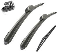 Essuie-Glaces pour Land Rover Discovery Sport 2015-2018 26"+20"+12", Ensemble de balais d'essuie-Glace Avant et arrière brosses Pare-Brise Balai Bras d'essuie-Glace