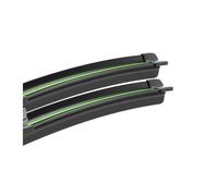 Essuie-glaces Pour Mitsubishi Pour Outlander 1 2 3 2003-2023 Balais D'essuie-glace Avant 2 Pièces Accessoires De Fenêtre(Black-Green,MK2 (2006-2012))