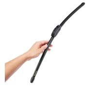 Essuie-glaces RainAway pour Renault Clio II (1998-2016) | 525/450mm | Adaptateur Hook 9x3 | Set Avant
