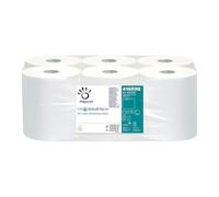 Essuie-mains 2 plis gaufrés collés - EMR DISSOLVETECH - 140m - Colis de 6 rouleaux -