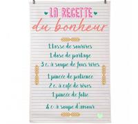 Essuie Main En Coton Décoré - Recette Du Bonheur