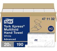 Essuie-main en papier TORK 471132 471132 (L x l) 23.4 cm x 21.3 cm blanc 1 pc(s)