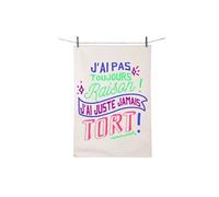 Essuie main - Jamais tord - en coton décoré